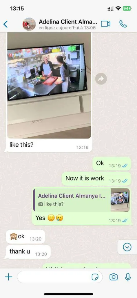 tivioiptv Satisfied Customer WhatsApp Chat Experience Review Screenshot 4