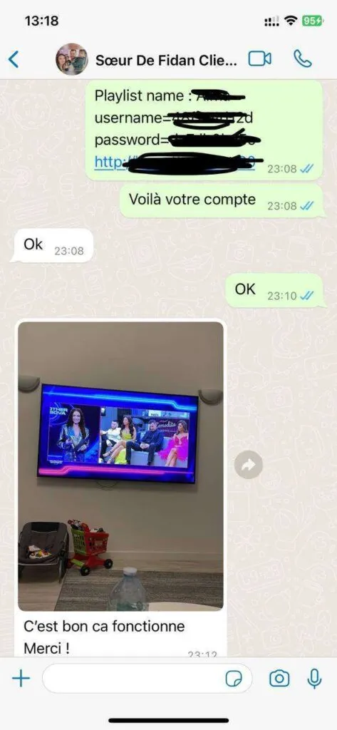 tivioiptv Satisfied Customer WhatsApp Chat Experience Review Screenshot 6
